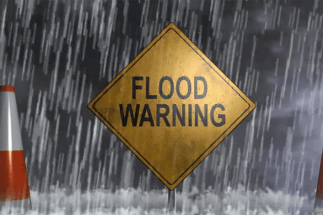News Room : Flood warning to low lying areas in
