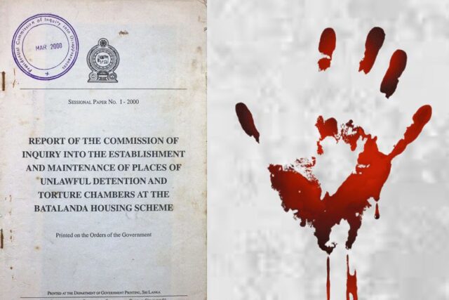 News Room : Breaking: Batalanda Commission Report to Be Tabled