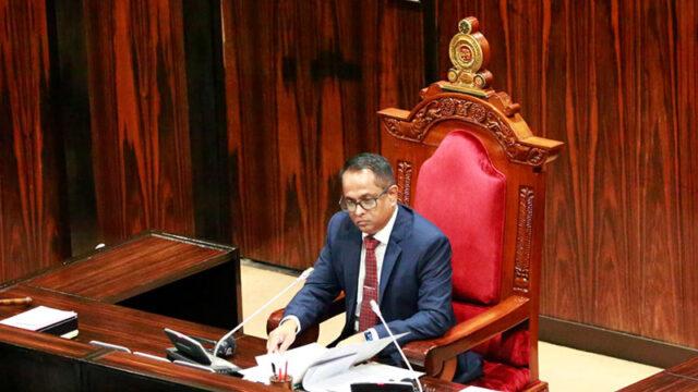 News Room : Speaker Rules NCM Against Dy Minister Aruna
