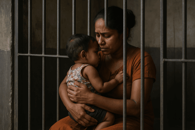News Room : 38 Children Living with Imprisoned Mothers in