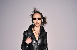 News Room : FKA twigs goes topless beneath a stylish leather co-ord as she joins indie rockers The Last Dinner Party at Alexander McQueen show during Paris Fashion Week