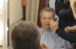 News Room : EDEN CONFIDENTIAL: Make-up artists ‘used bodily fluids on Farage during BBC appearances’, insider claims