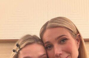 News Room : Gwyneth Paltrow poses with lookalike daughter Apple Martin after making singing comeback