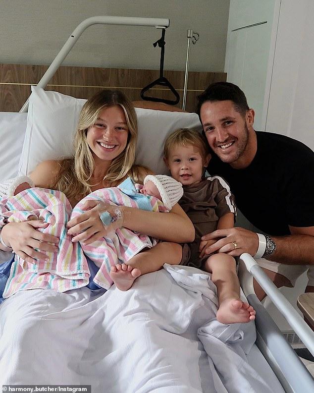 News Room : Baby joy! NRL star Nat Butcher and