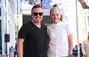 News Room : Ricky Gervais’ long-term partner Jane Fallon admits she has no regrets about not having children as she opens up about their relationship