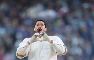 News Room : Bad Bunny sends fans into meltdown as he storms the Super Bowl halftime show stage with Lady Gaga and Pedro Pascal