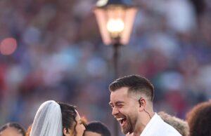 News Room : Bad Bunny wedding during Super Bowl LX halftime show performance was REAL