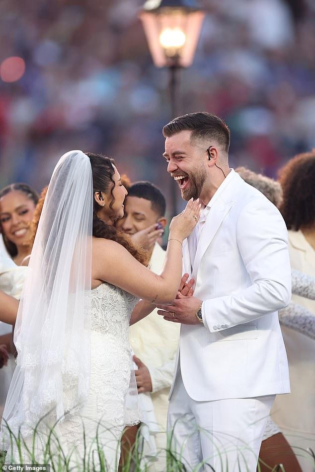 News Room : Bad Bunny wedding during Super Bowl LX