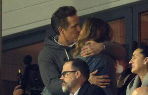 News Room : Blake Lively plants passionate kiss on Ryan Reynolds in rare joint appearance as her court war with Justin Baldoni rages on