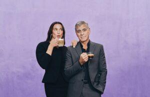 News Room : Dua Lipa teams up with George Clooney to reboot his 20-year Nespresso campaign as they pose for new photoshoot