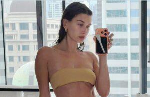 News Room : Hailey Bieber reveals secret to her bikini body as she shares rare look at workout routine