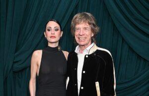 News Room : Mick Jagger, 82, wraps an arm around braless fiancee Melanie Hamrick, 38, at starry pre-Oscars bash