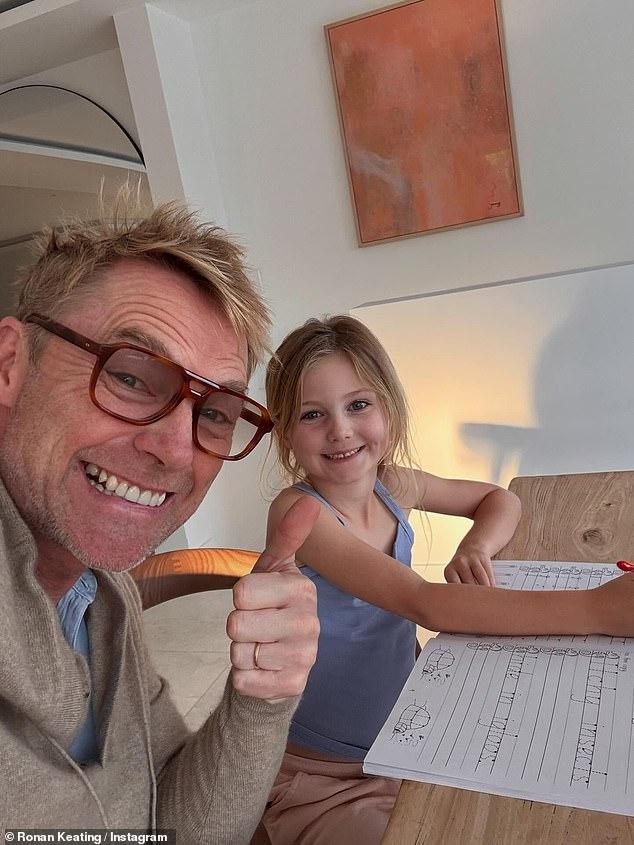 News Room : Ronan Keating celebrates daughter Coco's 6th birthday