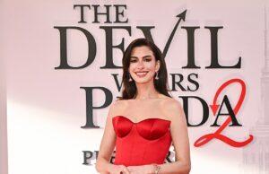 News Room : Anne Hathaway stuns in fiery red gown as she joins Meryl Streep and Emily Blunt at star-studded Devil Wears Prada 2 premiere in NY