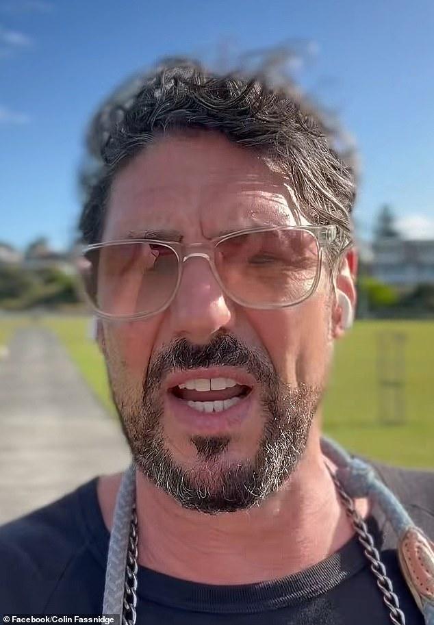 News Room : Furious Colin Fassnidge goes on wild expletive