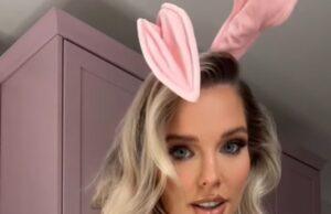 News Room : Helen Flanagan sends temperatures soaring as she dresses up as a sexy bunny for sizzling Easter video