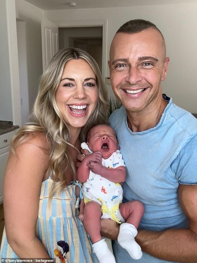 News Room : Joey Lawrence and wife Samantha Cope welcome