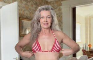 News Room : Supermodel Paulina Porizkova showcases incredible bikini body to celebrate 61st birthday