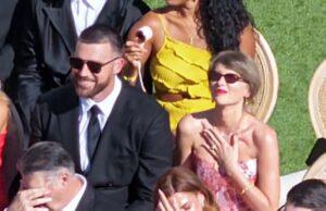 News Room : Loved-up newlyweds Taylor Swift and Travis Kelce surface at ex-Chiefs teammate’s wedding a week after their own star-studded bash