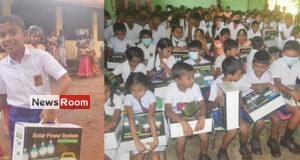 News Room : Australia based Lankans fund solar light units for needy children