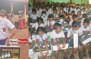 News Room : Australia based Lankans fund solar light units for needy children