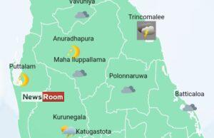 News Room : Heavy showers in Western, Sabaragamuwa, Central, North-Western and Southern provinces – The Island