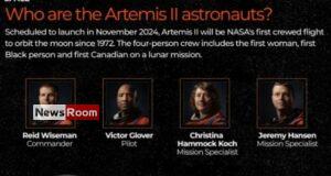 News Room : NASA reveals historic crew for 2024 Artemis moon voyage – The Island
