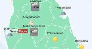 News Room : Heavy showers above 100 mm are likely at some places in Western, Sabaragamuwa, Central, North-Western and Southern provinces – The Island