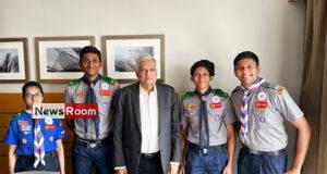 News Room : Lankan scouts participate at Coronation Ceremony – The Island