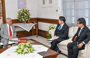 News Room : Japanese FM, President discuss cooperation and regional stability