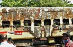 News Room : Nine dead as gas canister sets off deadly explosion on train in India