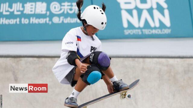 News Room : Nine year old Mazel Alegado has Olympic