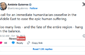 News Room : UN chief finally calls for a ceasefire – The Island