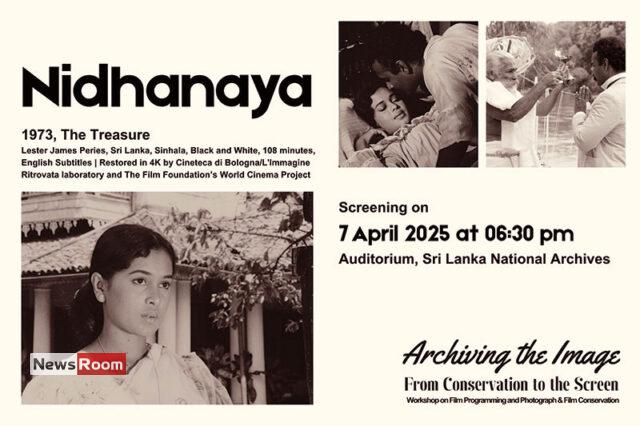 News Room : First time in Sri Lanka: 4K Restoration of