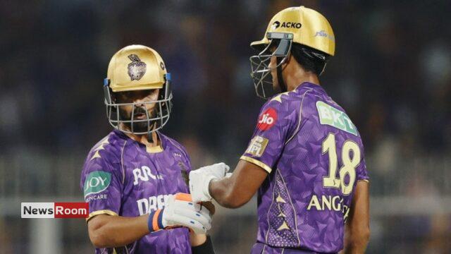 News Room : IPL 2025: Venkatesh and Arora consign Sunrisers