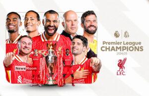 News Room : Liverpool make history with second Premier League title