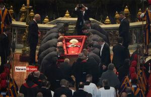 News Room : Pope Francis’ coffin arrives at St. Peter’s Basilica ahead of funeral