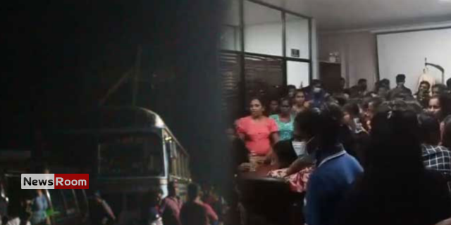 News Room : Tense Standoff at Weligama Apparel Factory as