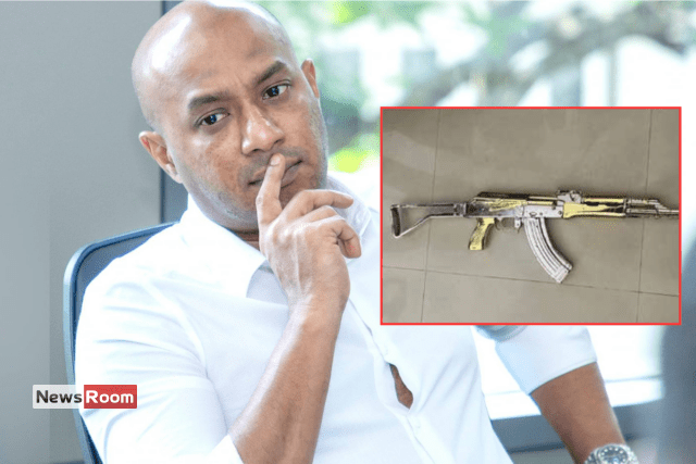 News Room : Breaking: Duminda Dissanayake arrested Over Gold-Plated T56