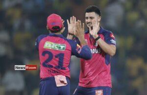 News Room : IPL 2025: Madhwal leads bowlers’ show as Rajasthan Royals end the season by beating Chennai Super Kings
