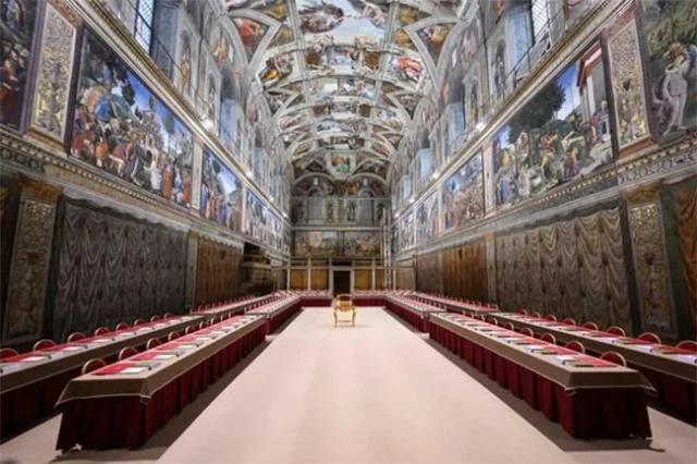News Room : Papal Conclave begins as Catholics await new