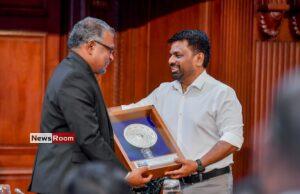 News Room : AKD Honours Outgoing Treasury Secretary, Says Siriwardana’s Career Is a Model for Young Public Servants