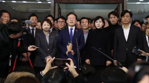 News Room : South Korea’s new president has a Trump-shaped