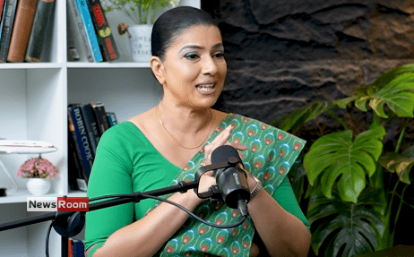 News Room : Air Lanka Saree Interview Puts Apsari Tillakaratne