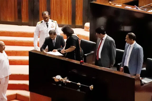News Room : New MP sworn in