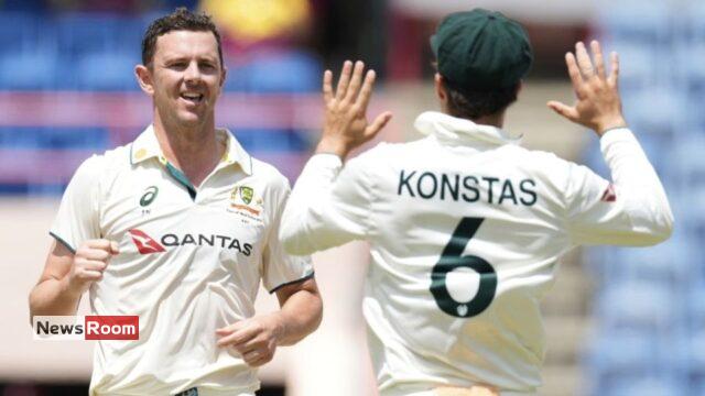 News Room : Starc, Hazlewood make quick work of West