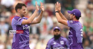 News Room : The Men’s 100: Graham Clark’s last-ball six clinches thriller for Northern Superchargers