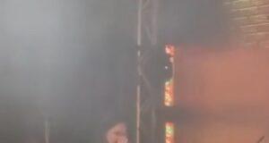 Unbelievable moment on stage as a young woman gets surprised and emotional during a heartfelt performance.