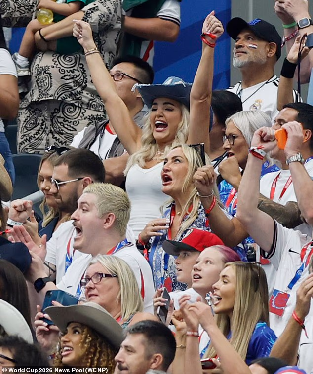 News Room : England WAGs Megan Pickford, Ellie Alderson and