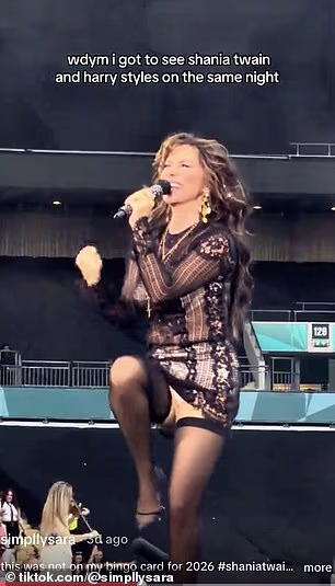 News Room : Shania Twain fans are left horrified by
